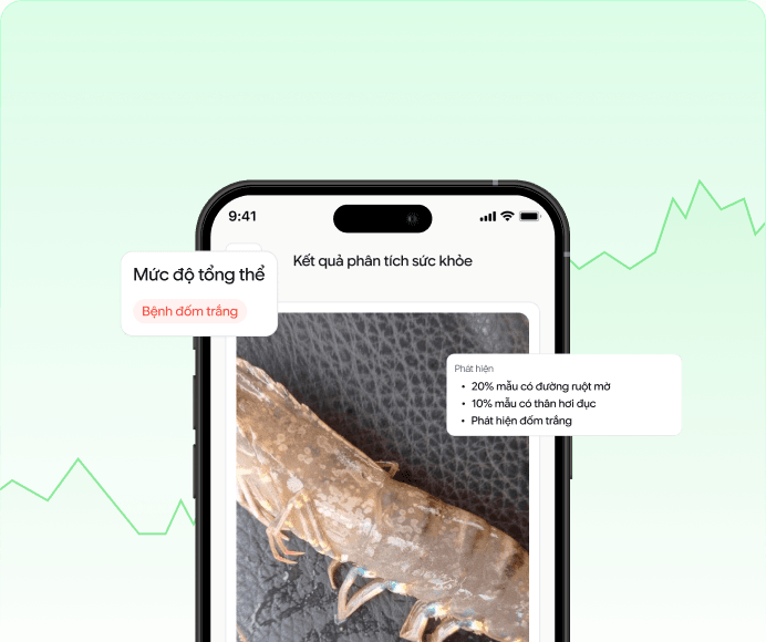 Ứng dụng đếm số lượng tôm giống