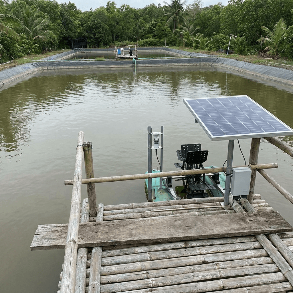 Các trang trại nuôi tôm hiện đại chú trọng đến cả thiết kế hạ tầng và công nghệ để nâng cao hiệu quả sản xuất.